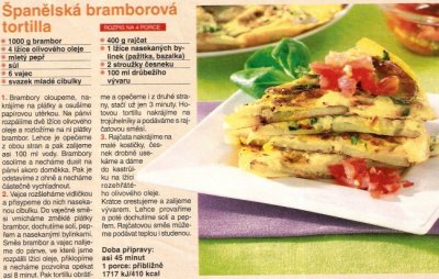 Španělská bramborová tortilla