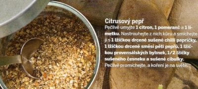 Pepř citrusový