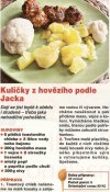 Kuličky z hovězího podle Jacka