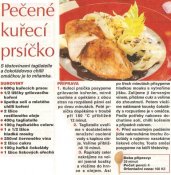 Pečené kuřecí prsíčko