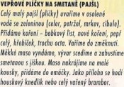 Vepřové plíčky na smetaně