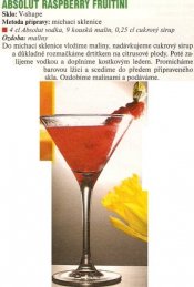 Absolut Rapsberry Fruitini