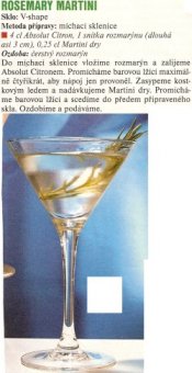 Rosemary Martini