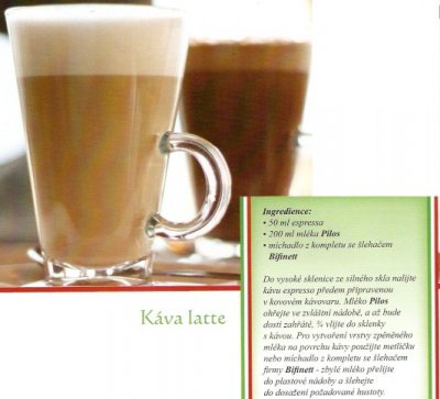 Káva Latte 1