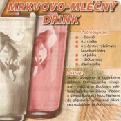 Mrkvovo-mléčný drink