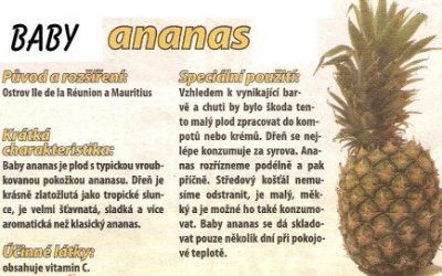 Baby ananas