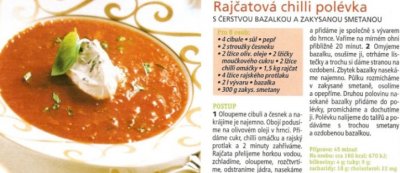 Rajčatová chilli polévka