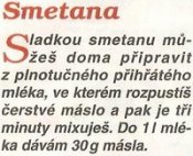 Domácí smetana