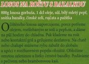 Losos na roštu s bazalkou