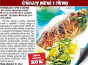 Grilovaný pstruh s citrony