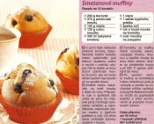 Smetanové muffiny