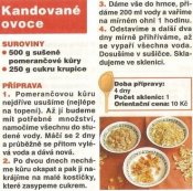 Kandované ovoce