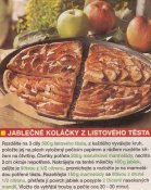 Jablečné koláčky z listového těsta