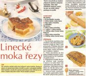 Linecké moka řezy