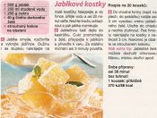 Jablkové kostky