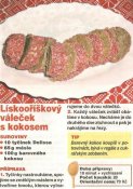 Lískooříškový váleček s kokosem