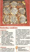 Sušenky cookies