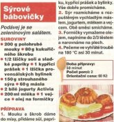 Sýrové bábovičky