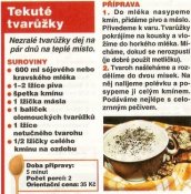 Tekuté tvarůžky