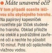 Máte unavené oči ?